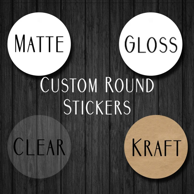 Personalised Candle Label - 100 pezzi adesivi personalizzati con logo
