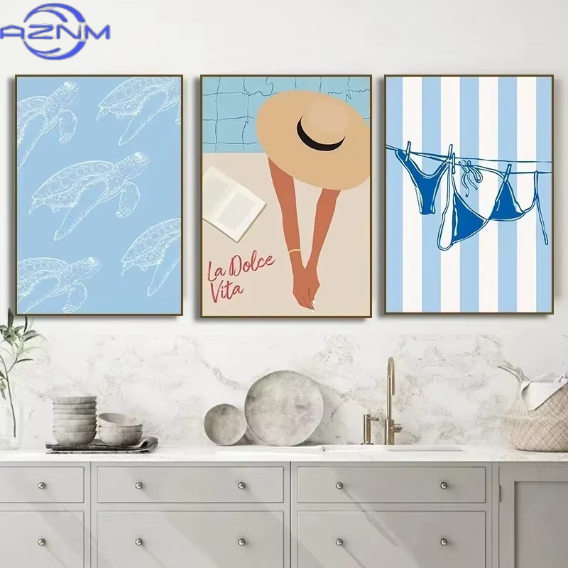 Poster con conchiglie che mi a - Pet Portrait Custom recensione e prezzo