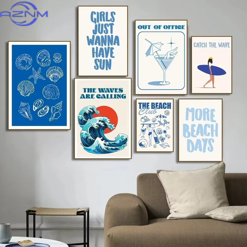 Poster con conchiglie che mi a - Pet Portrait Custom recensione e prezzo