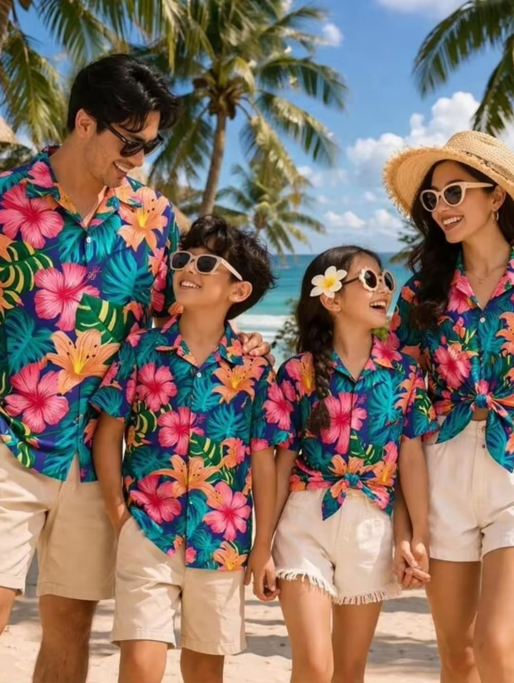 Camicia Hawaiana Estiva da Uom - Family Tree Print recensione e prezzo